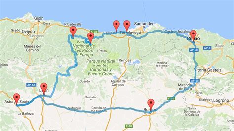 northern spain road trip itinerary